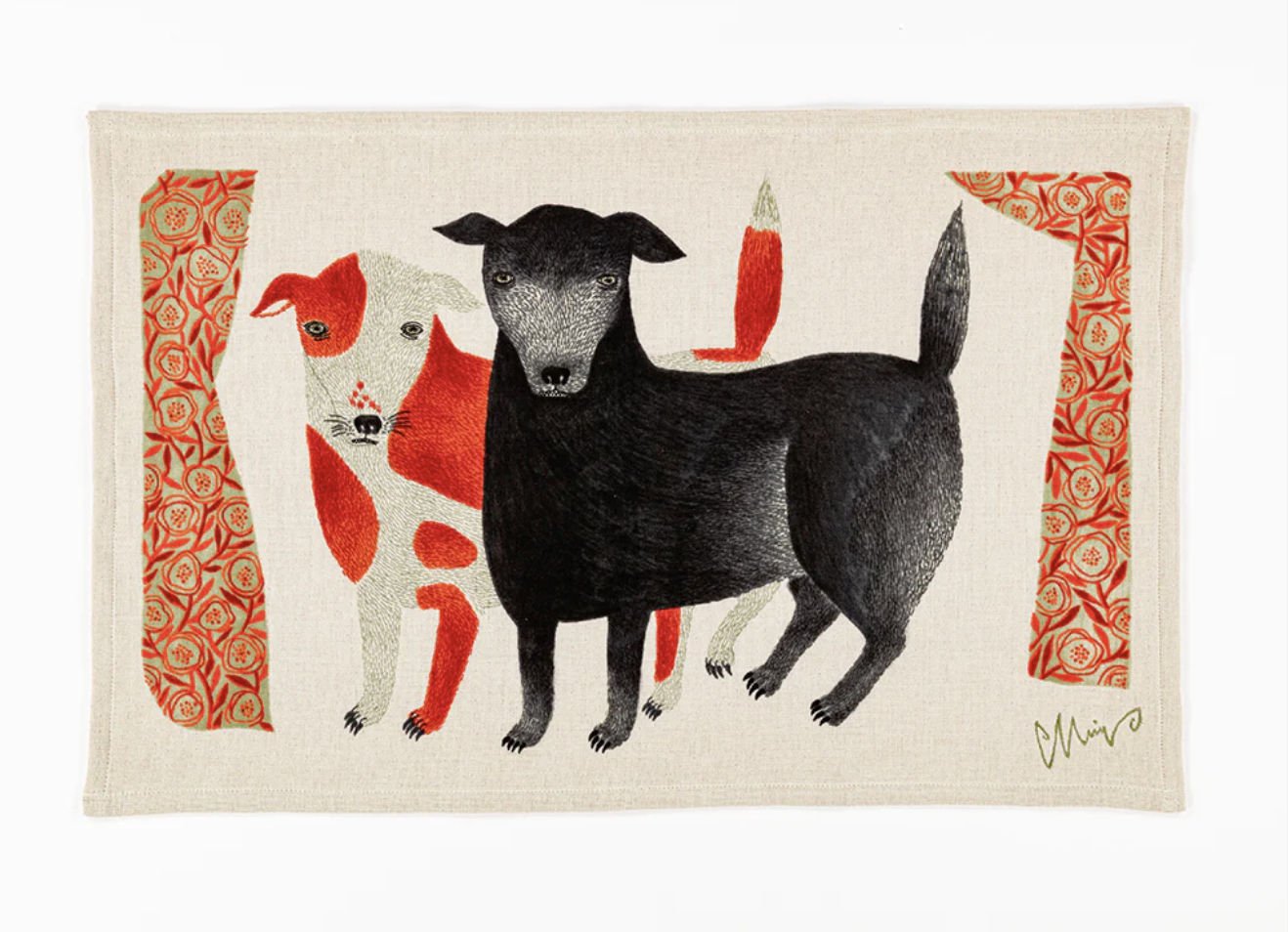 TEA TOWEL DOG