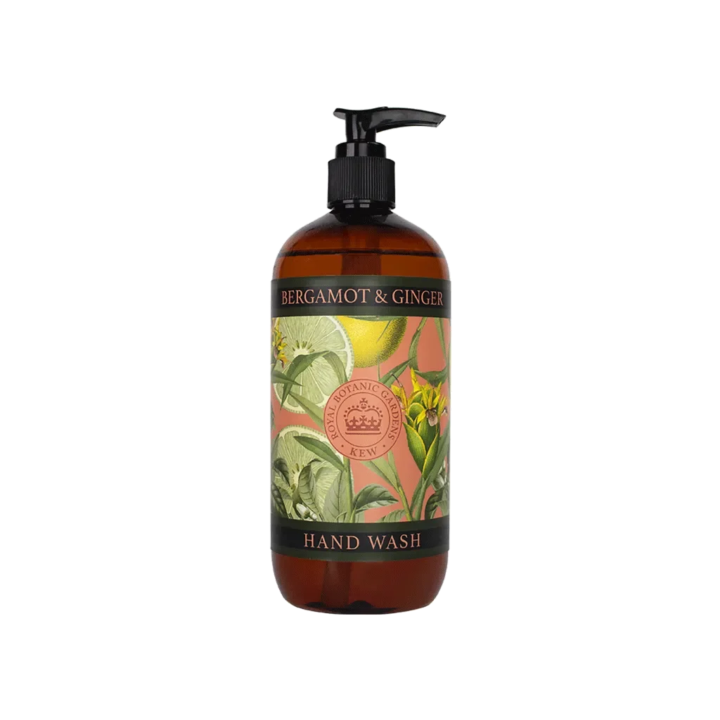 KEW GARDENS BERGAMOT & GINGER HAND SOAP