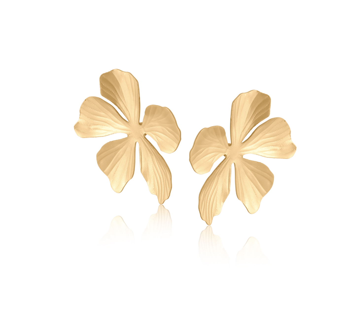 GIULIA FLORAL MATTE EARRINGS