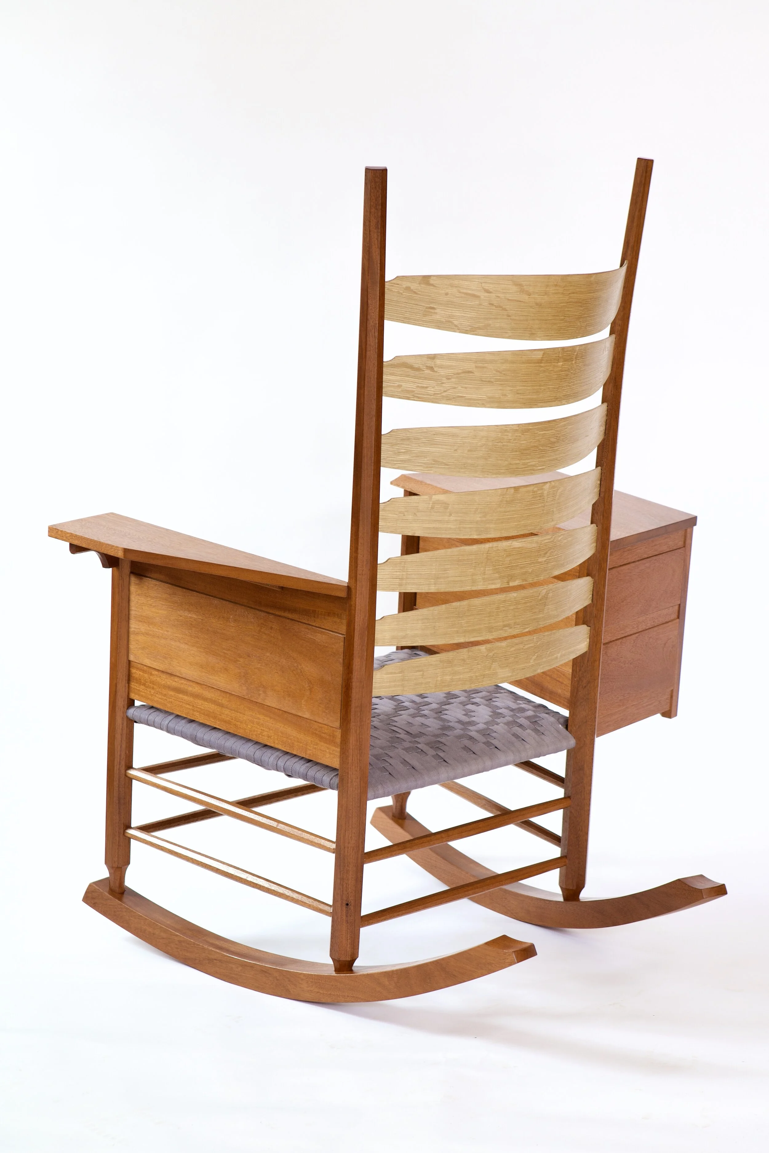  This project is a summation of a lot of the woodworking skills and techniques I’ve learned up to this point –&nbsp;cabinetmaking, chairmaking, green, air-dried and kiln-dried lumber. 