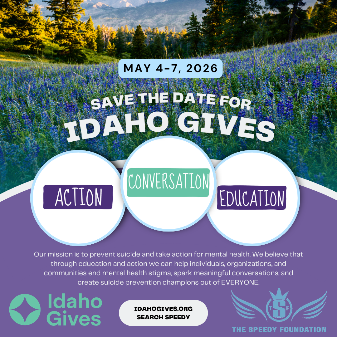 The Speedy Foundation is participating in Idaho Gives