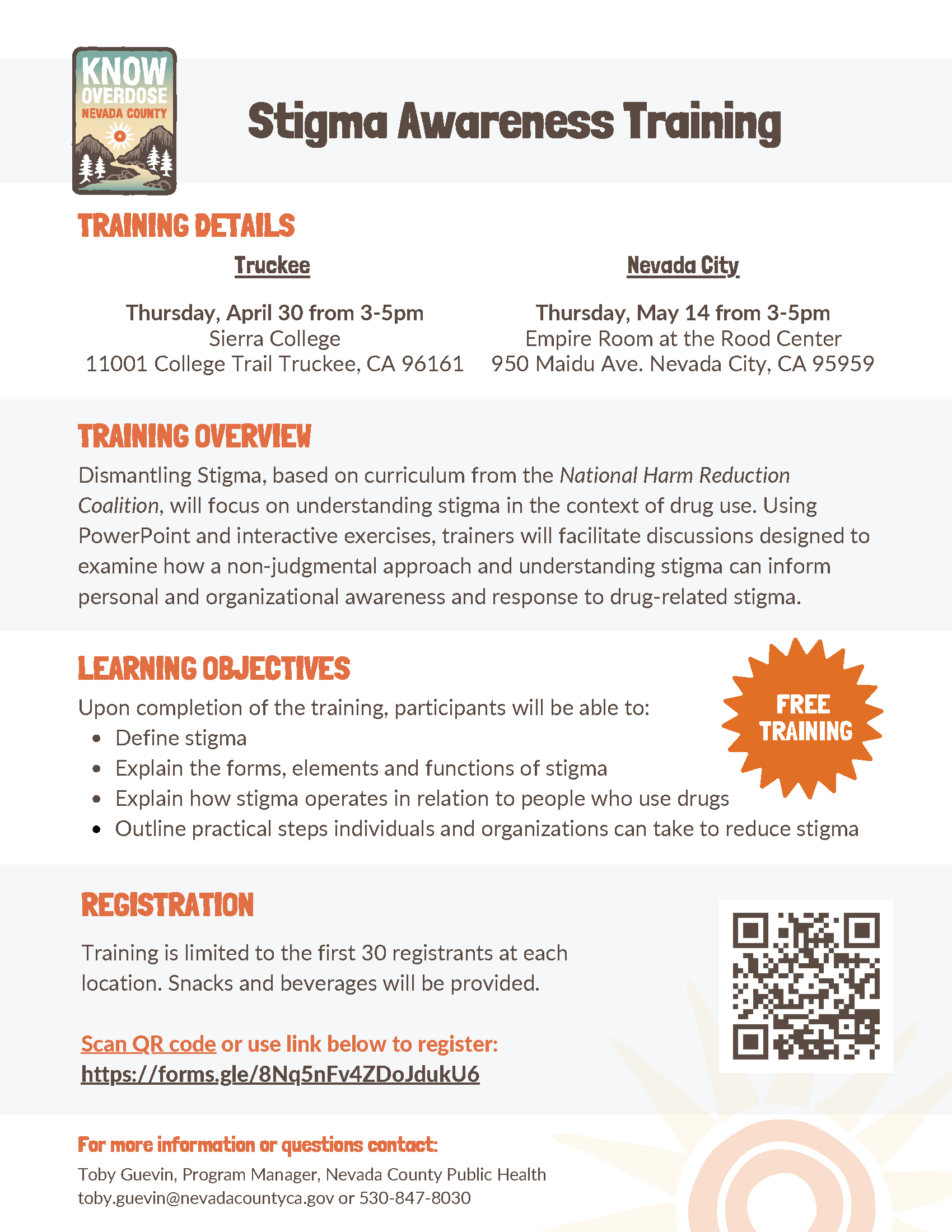 Stigma Awareness Training