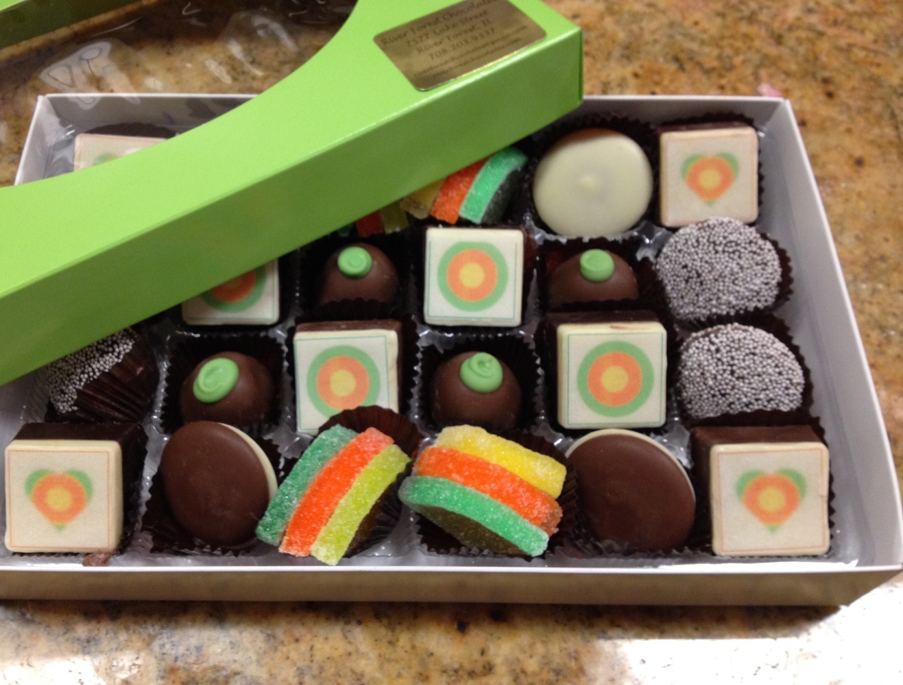 Personalized chocolates