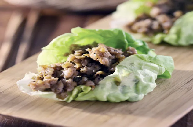 Chino-Latino Lettuce Wraps