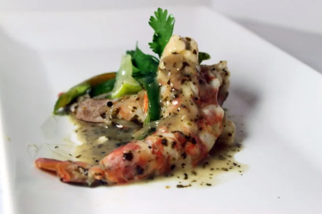 Tequila Lime Cilantro Shrimp Ceviche