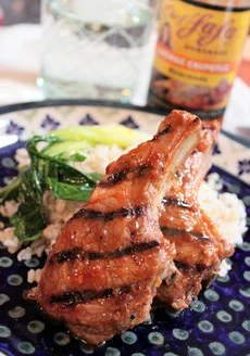 Orange Chipotle Lamb Chops