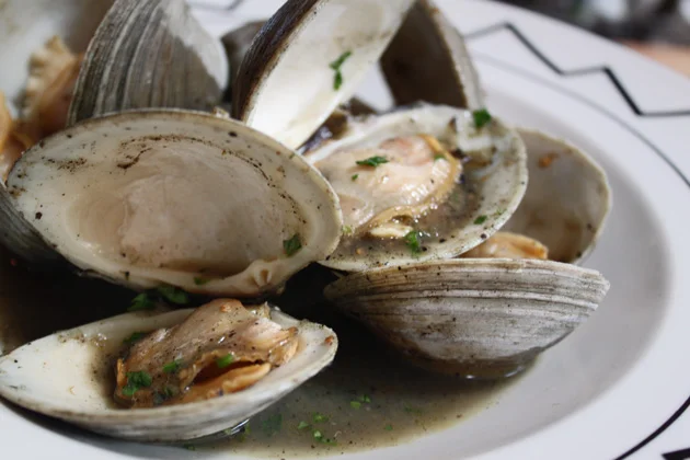 Tomatillos and Steamed Clams