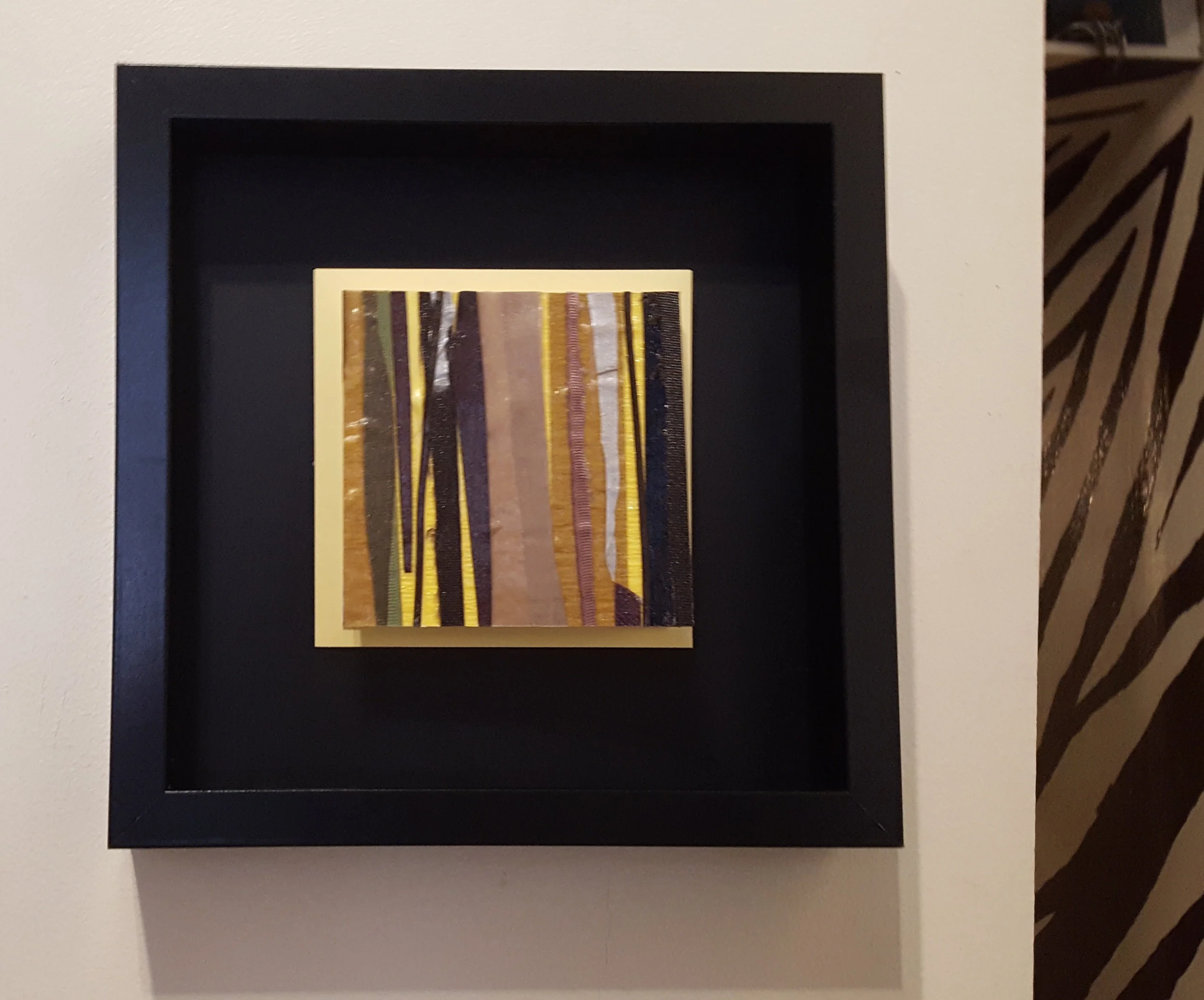  Yellow STRIPS framed    