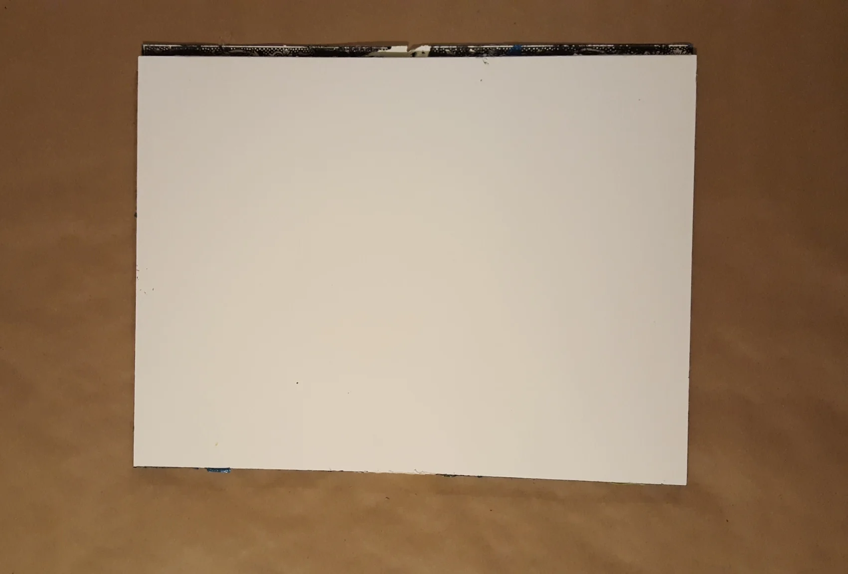 Blank watercolor block