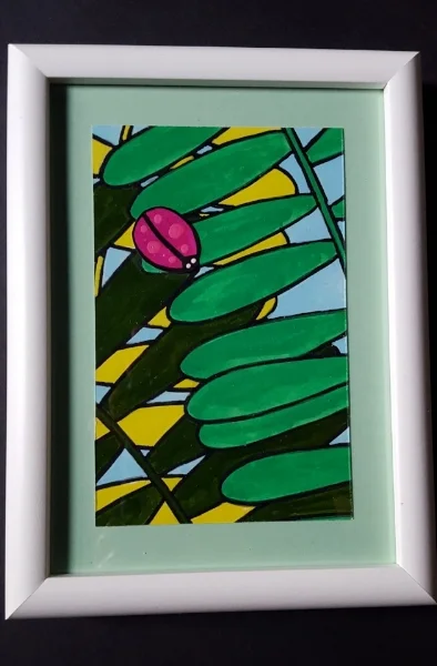 LADYBUG framed 