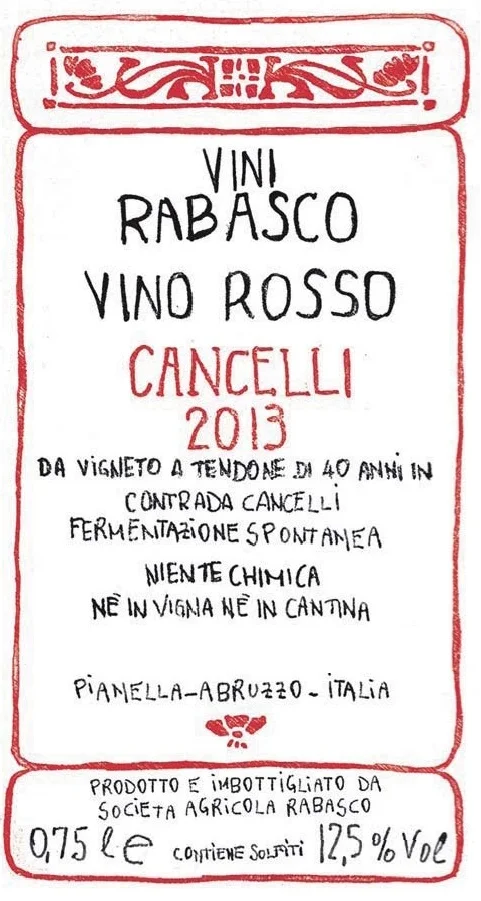"Cancelli" Rosso