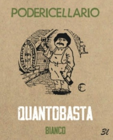 "Quantobasta" Bianco 3L Bag-in-Box