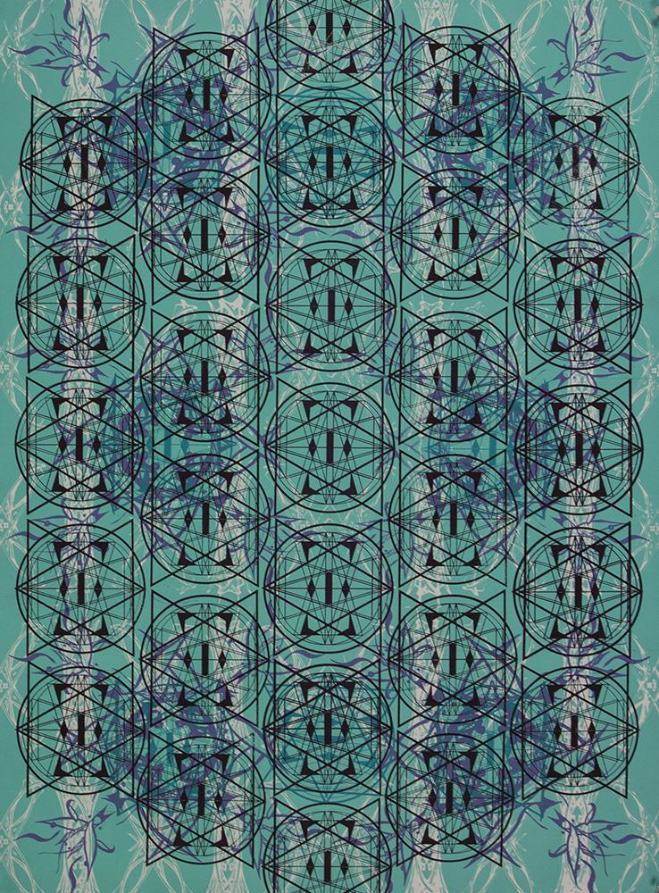 Blue Pattern Study