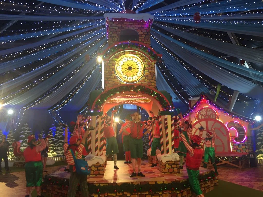 Santa Village Christmas