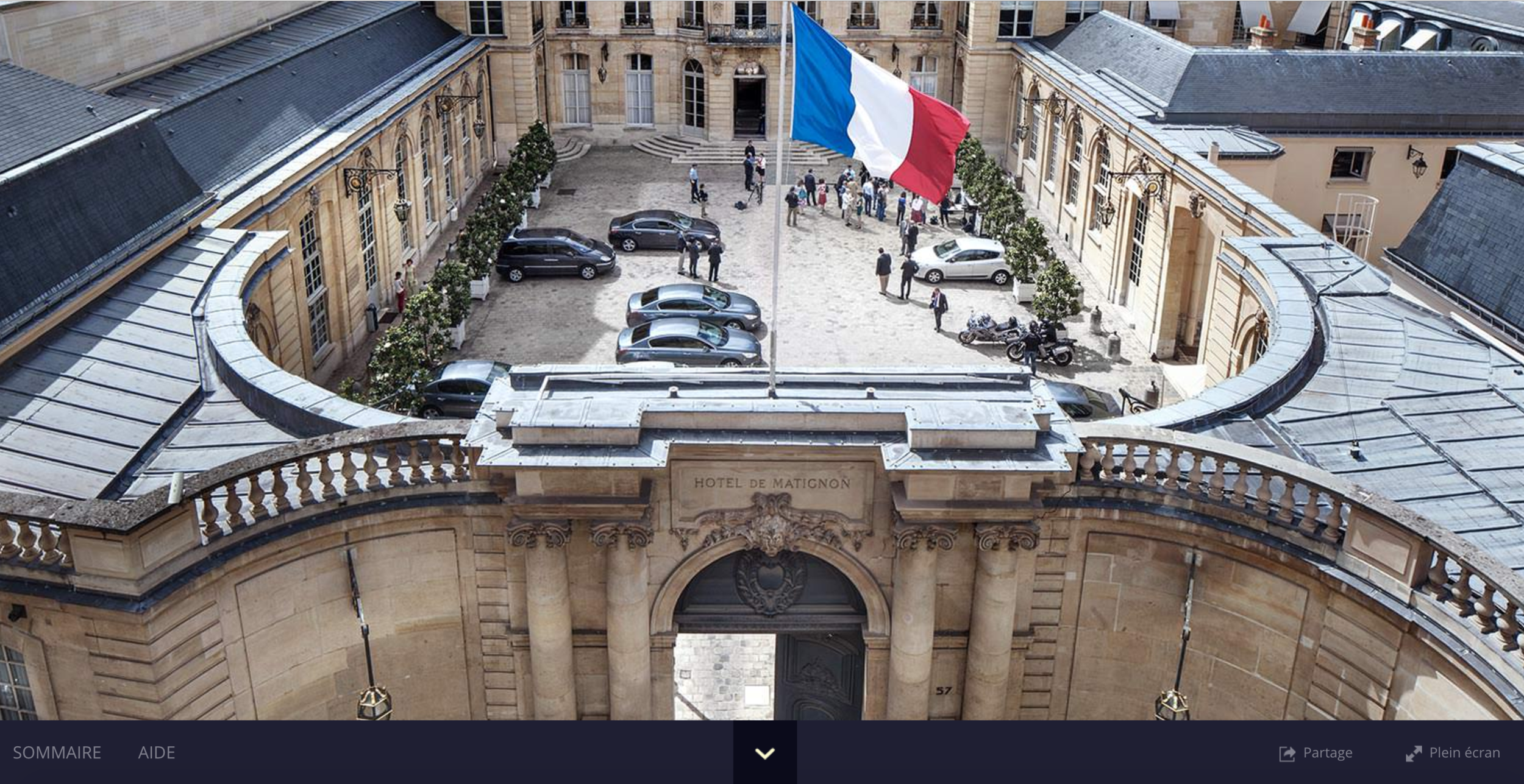 Web documentary on The Hôtel Matignon is the official residence of the Prime Minister of France For the french government.