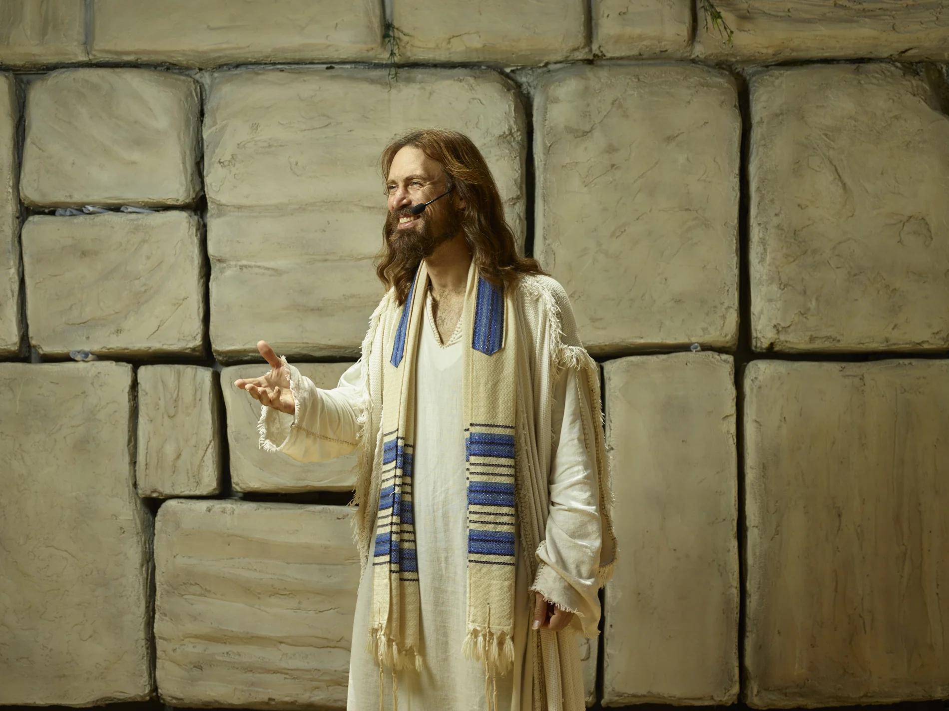 Michael Job as Jesus for National Geographic