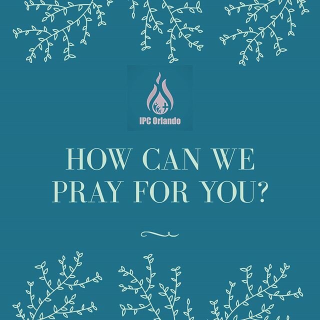 We consider praying together one of our greatest privileges, and we would be honored to pray for you today.
How can we pray for you? Copy and paste the link below or click on the link on our profile. 
https://forms.gle/raHTEaimnArEuDNT9