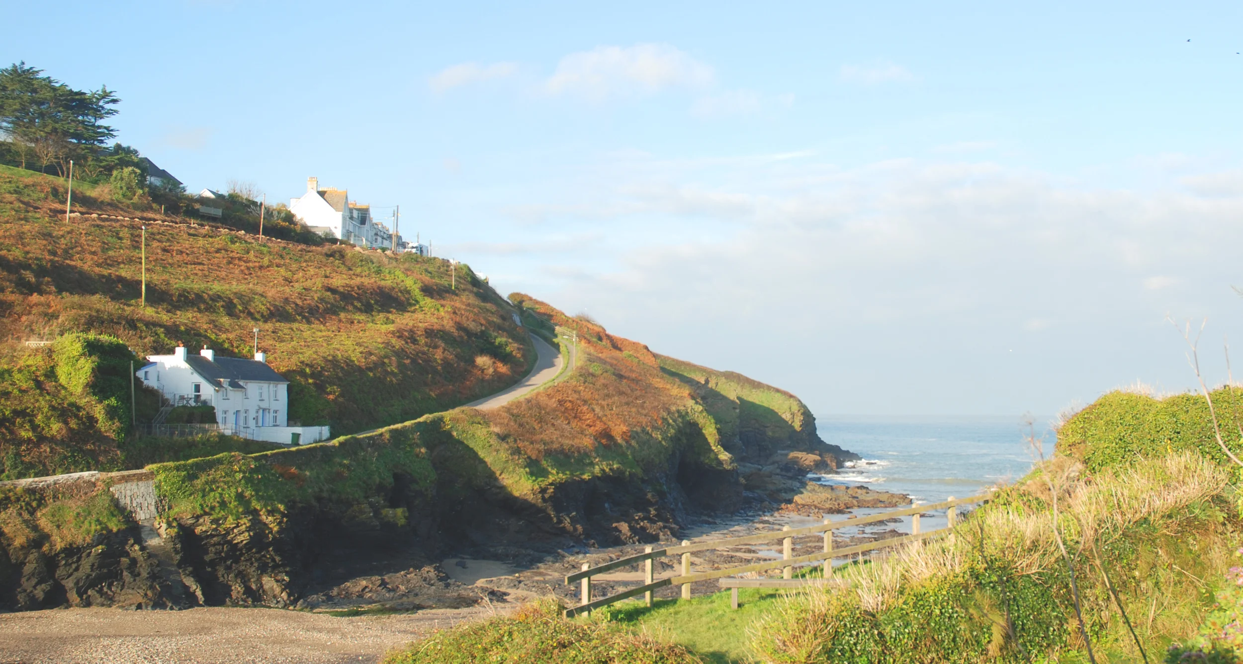 View from the Pink Cottage garden