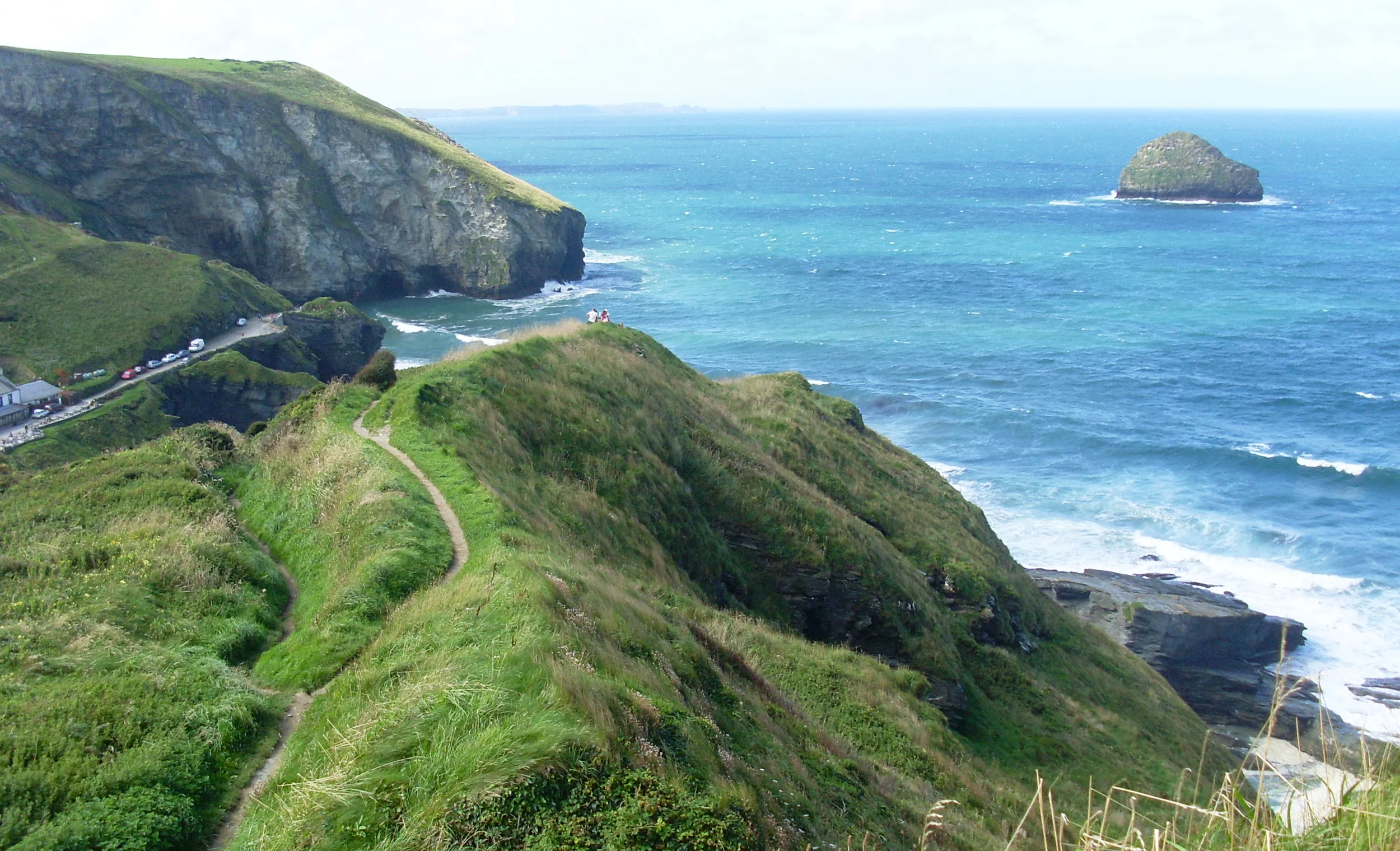 Trebarwith coastal path