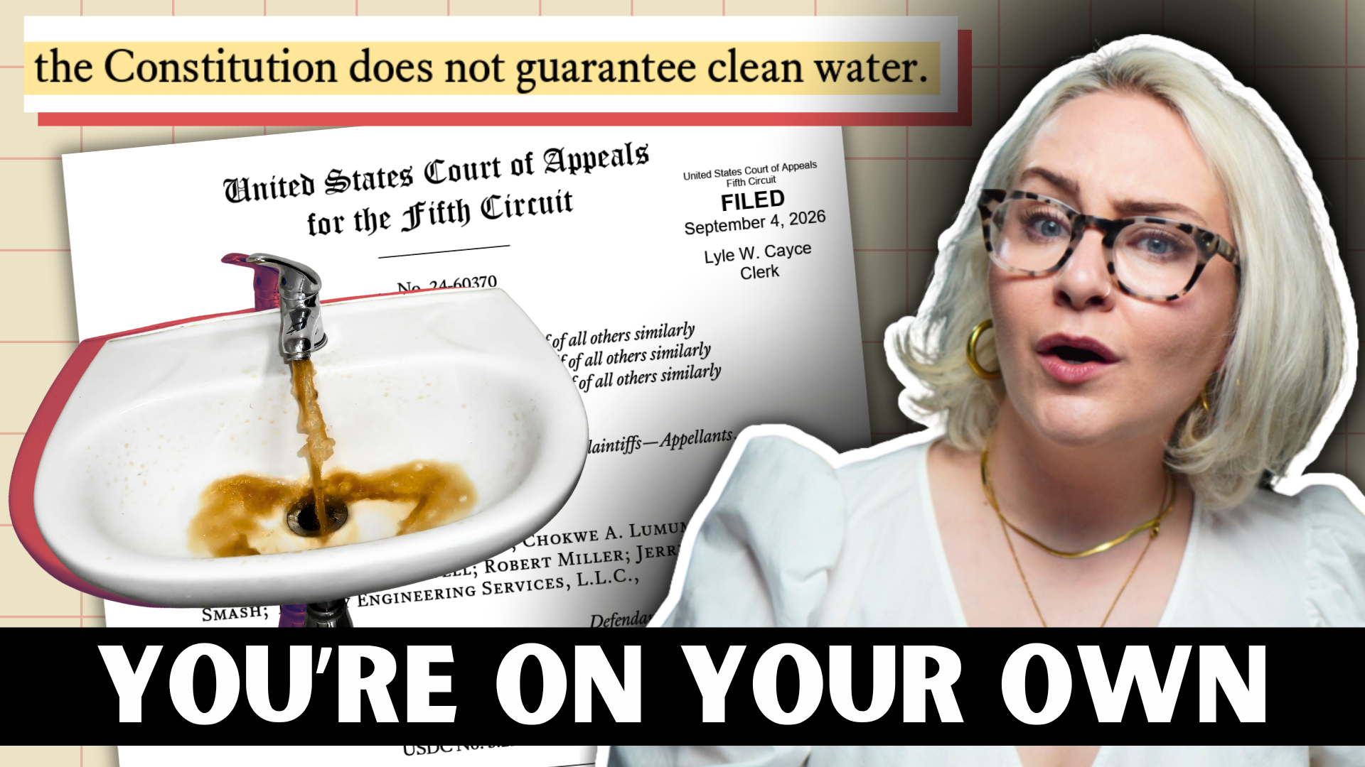You Don’t Have A Right To Clean Water