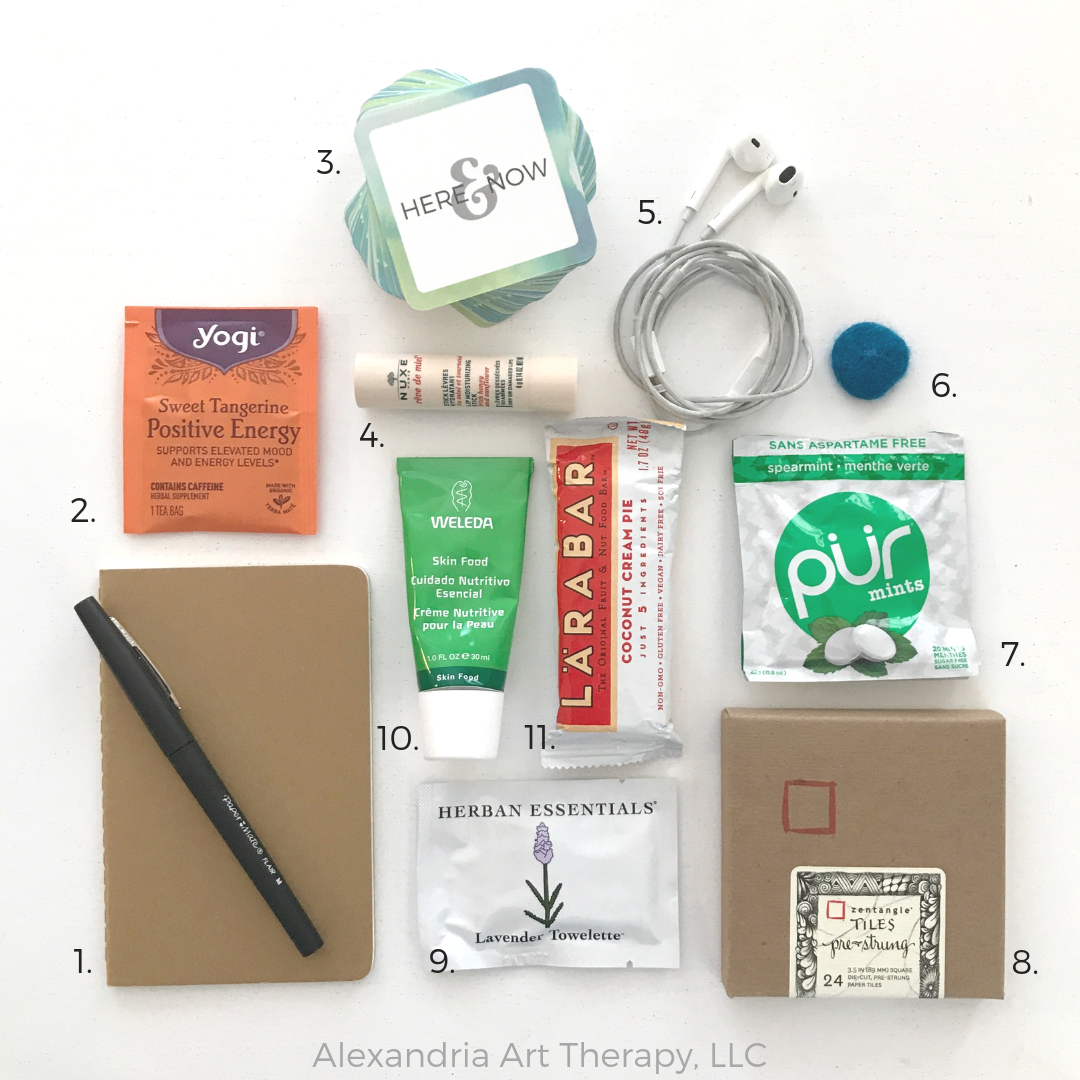 Travel Friendly Self-Care Kit — Alexandria Art Therapy, LLC