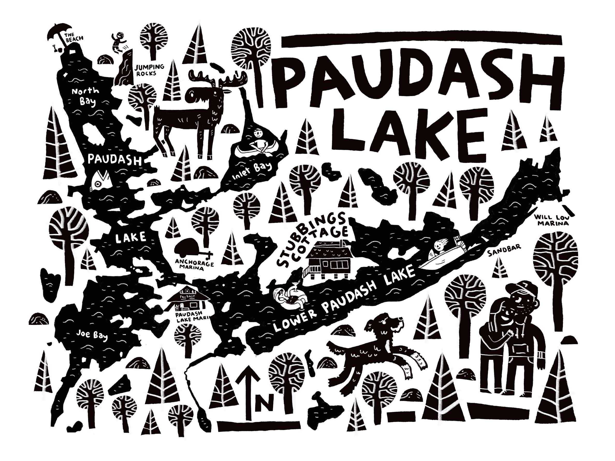 Paudash Lake map.jpg