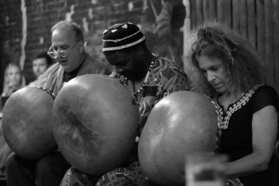 Mbira maestro Chartwell Dutiro with Timbila