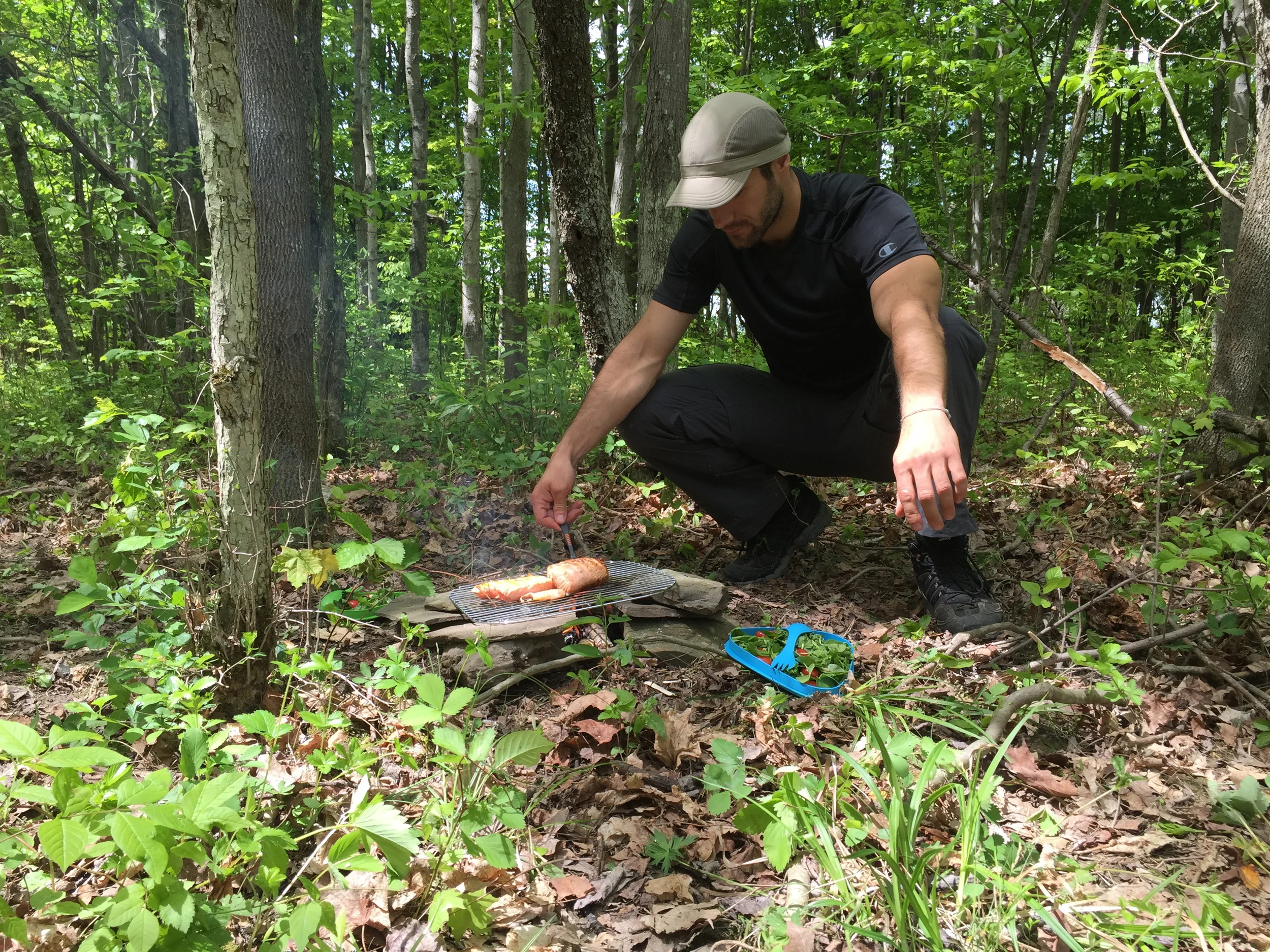Lighting Camp Fire