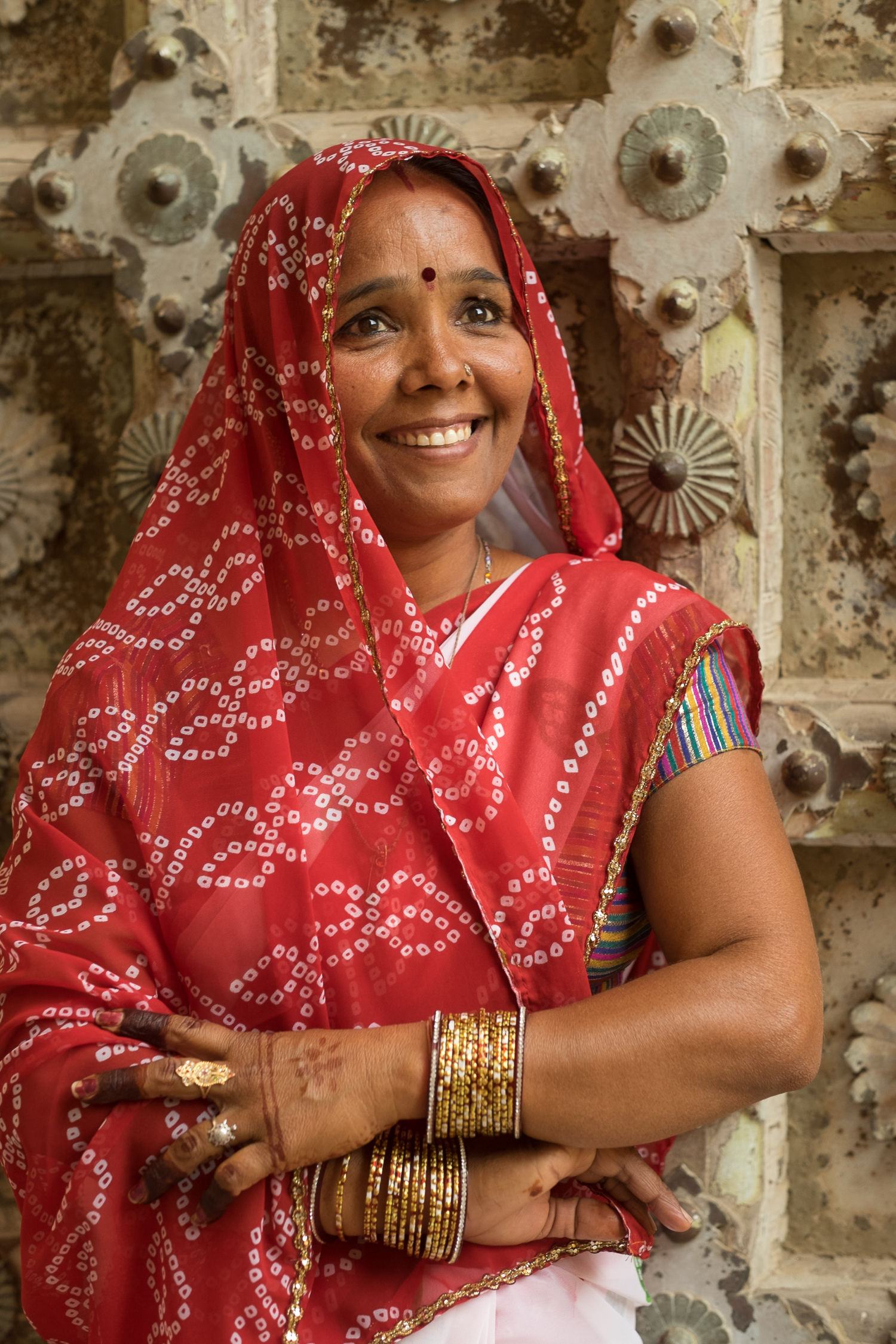  Woman at Jaipur fort 