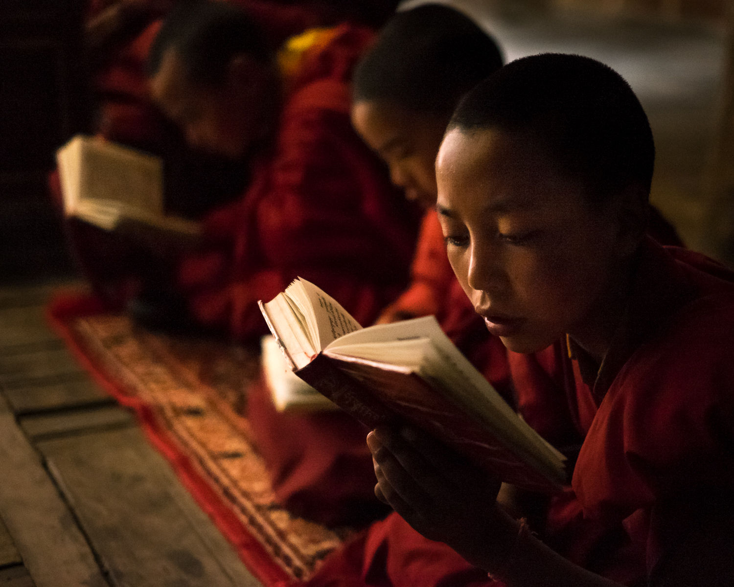  Young monks at Lamayuru Monastery 