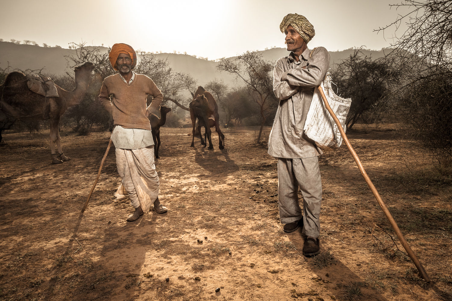  Shepherds near Neemrana 