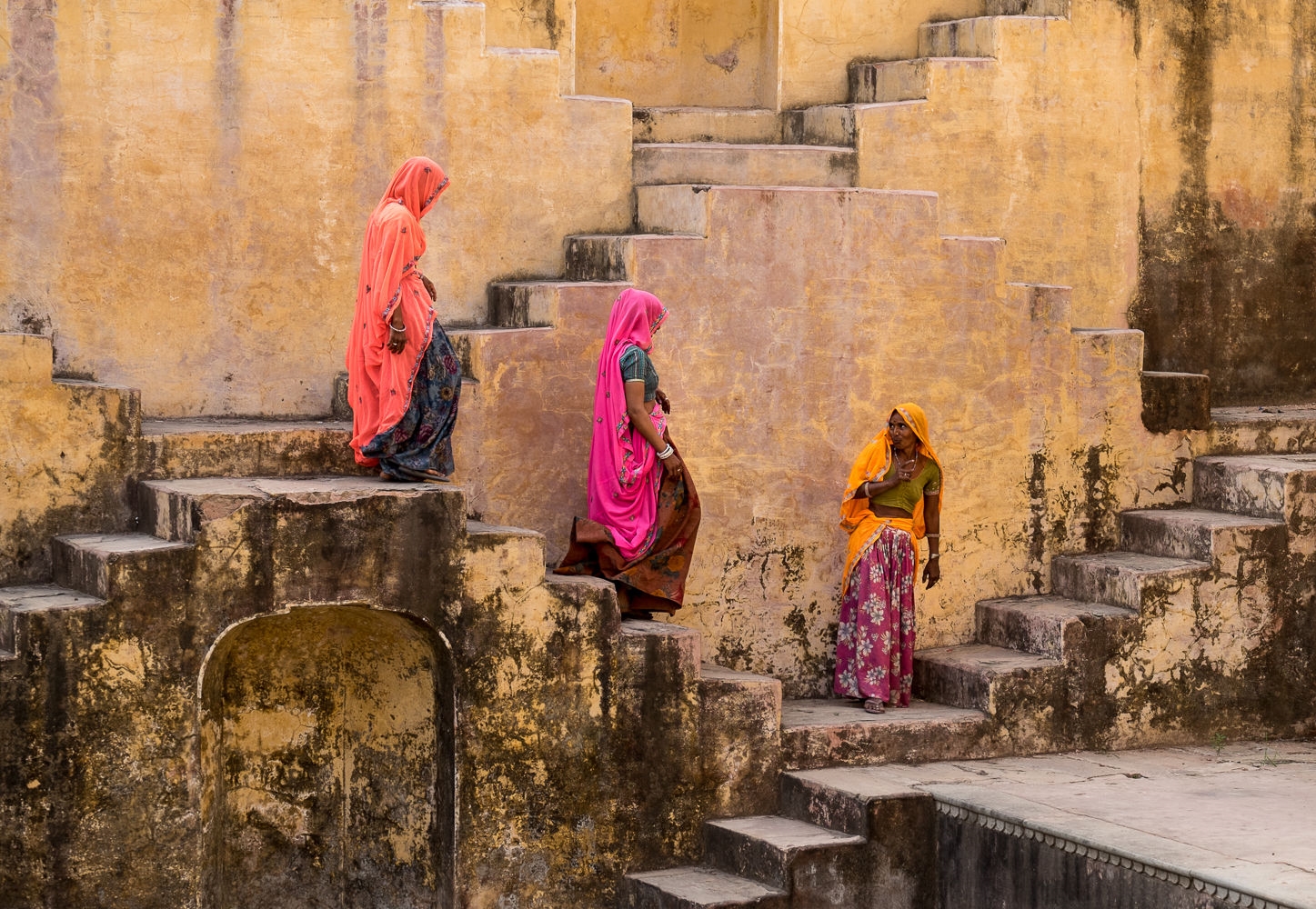  At the stepwell, near Jaipur 