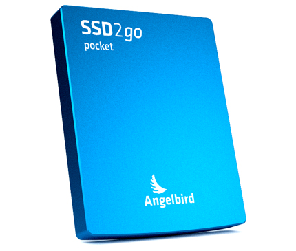 The SSD2go pocket is one of the smallest, lightest external Solid State Drives there is.