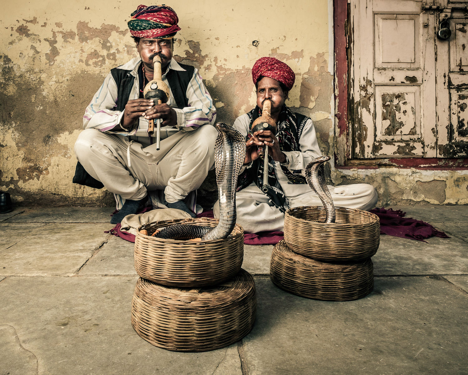 Snake Charmers. Jaipur