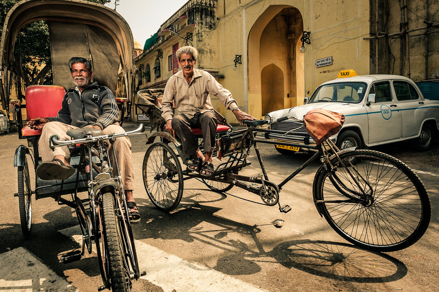  Rickshaw drivers, Jaipur 