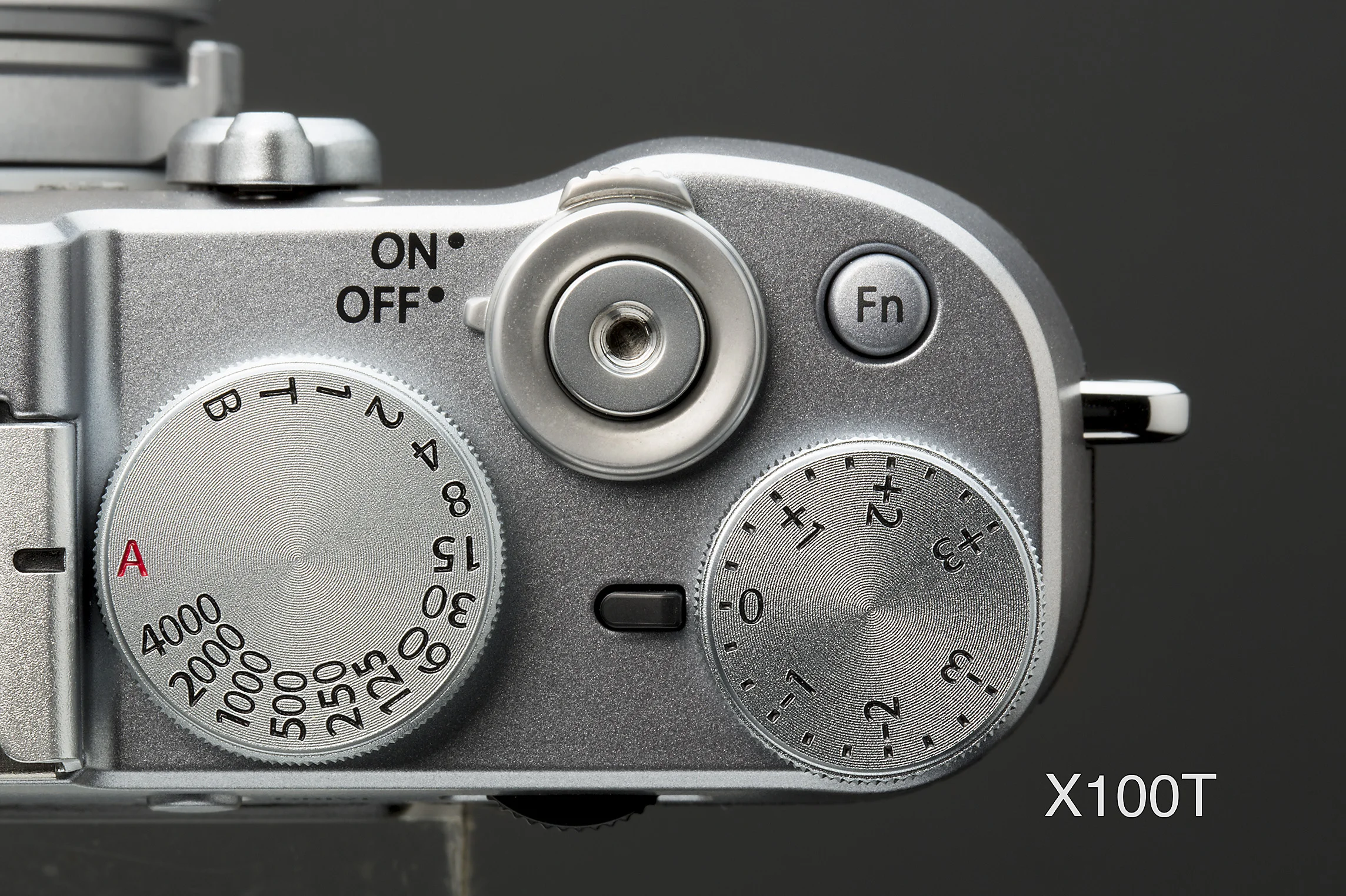 The X-100T's all manual controls. Image © Fujifilm