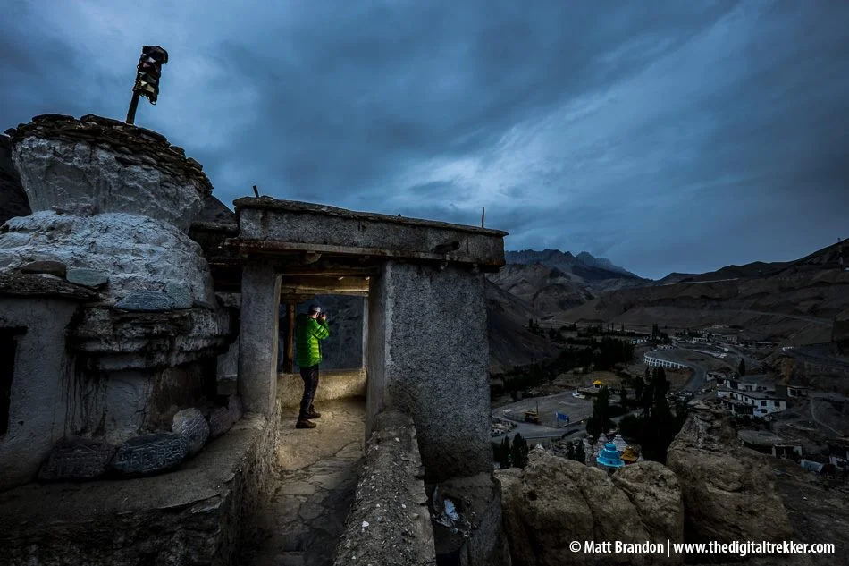 Yours truly in Lamayuru in the Indian Himalayas in 2014, peeking through the EVF of the X-T1. Matt Brandon and I are planning a new workshop there next year. Stay tuned!