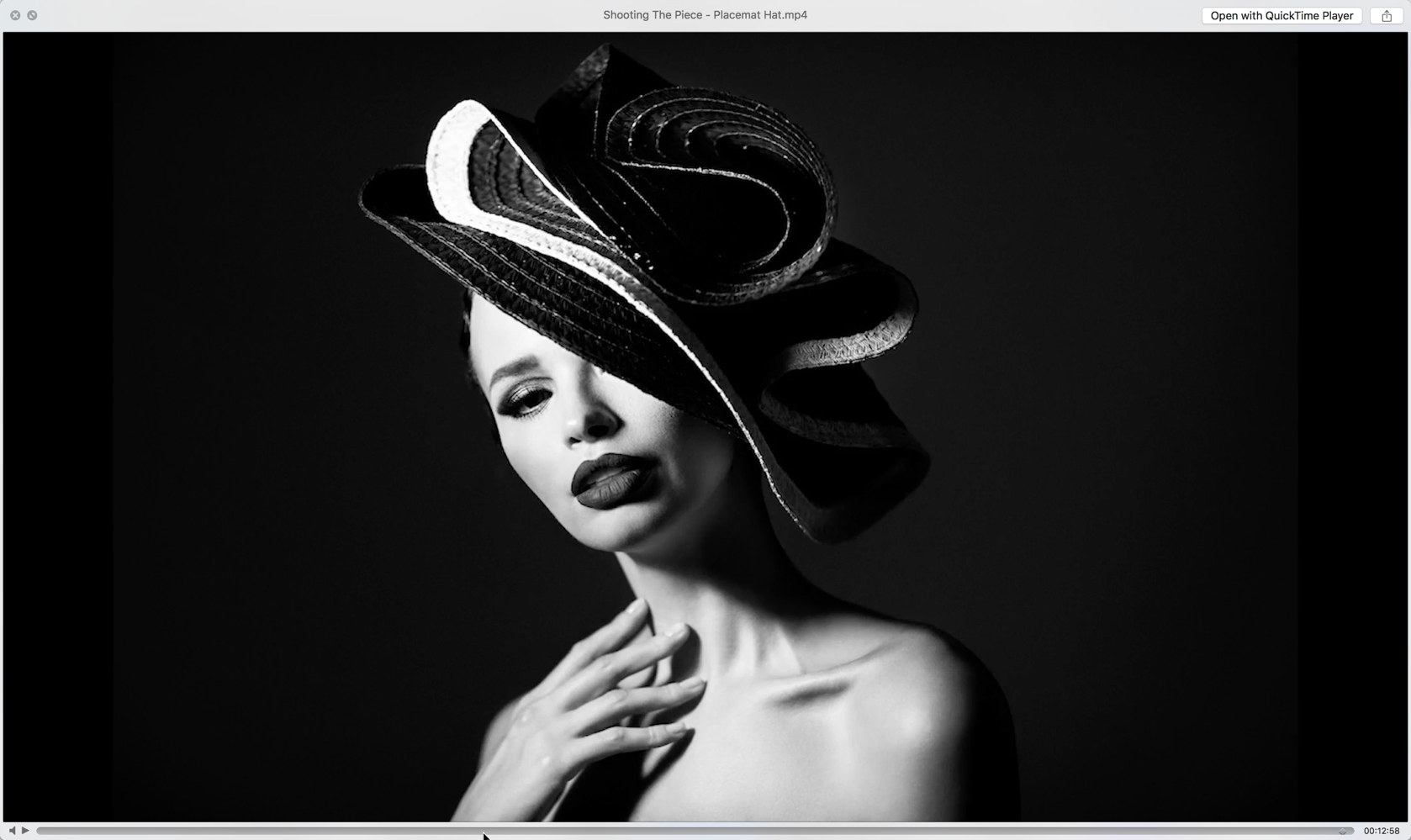 An expensive hat? No, it’s an expertly folded placemat. Or how craftsmanship, light, lighting and pose can turn a cheap kitchen accessory into high fashion. An eye-opening course, and another one that normally retails for more than the entire 5DayDeal bundle .