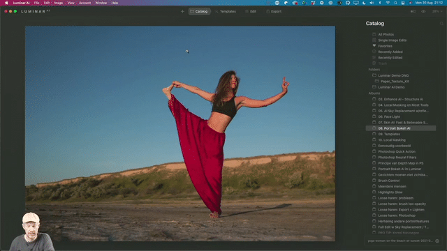 Watch the replay of my Luminar AI webinar here