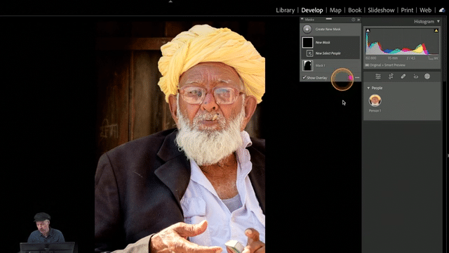 Lightroom Masking Tip: Making a Subject-Aware Vignette