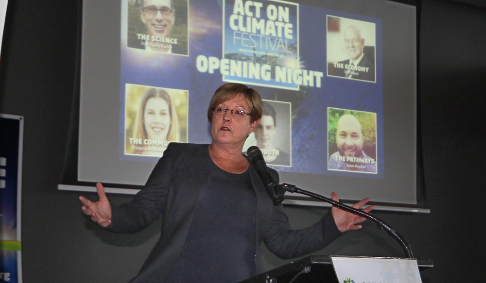 Hon Lisa Neville. Photo- Geelong Sustainability Group