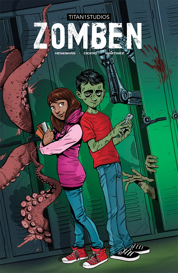 The debut title from breakout Irish writer Mike Heneghan and artist Abel Cicero (Mask). Colours by Manoli Martinez and Letters by Aditya Bidikar (Motor Crush).