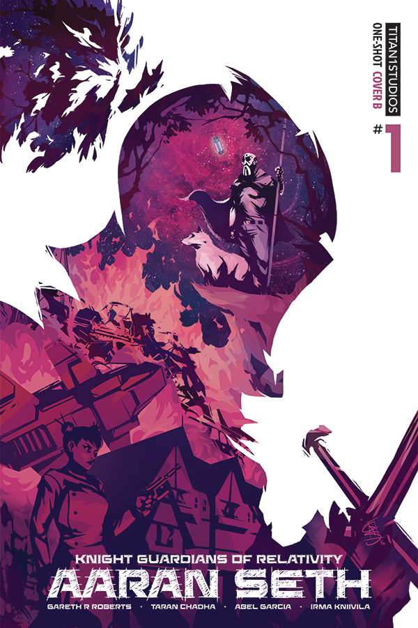 Written by Harper Collins UK Novelist Gareth R. Roberts & Taran Chadha (Bloodsport Gaming), Pencils / Inks from Abel Garcia (Drums), Colours by Irma Kniivila (Joyride), Letters by Aditya Bidikar (Motor Crush), and Cover by Gabe Sapienza (Scare Tales).