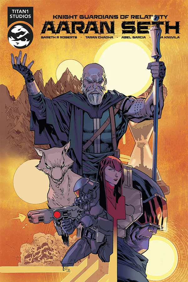 Written by Award-winning Harper Collins UK Novelist Gareth R. Roberts & Taran Chadha (Bloodsport Gaming), Pencils / Inks from Abel Garcia (Drums), Colours by Irma Kniivila (Joyride), Letters by Aditya Bidikar (Motor Crush), and Cover by Gabe Sap…