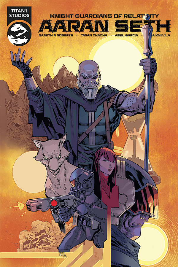 Written by Award-winning Harper Collins UK Novelist Gareth R. Roberts & Taran Chadha (Bloodsport Gaming), Pencils / Inks from Abel Garcia (Drums), Colours by Irma Kniivila (Joyride), Letters by Aditya Bidikar (Motor Crush), and Cover by Gabe Sapienza (Scare Tales). Cover by Marvel artist Ken Lashley (Uncanny X-Men) and colours by Adam Metcalfe.