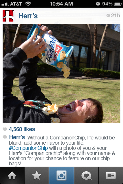 Instagram example