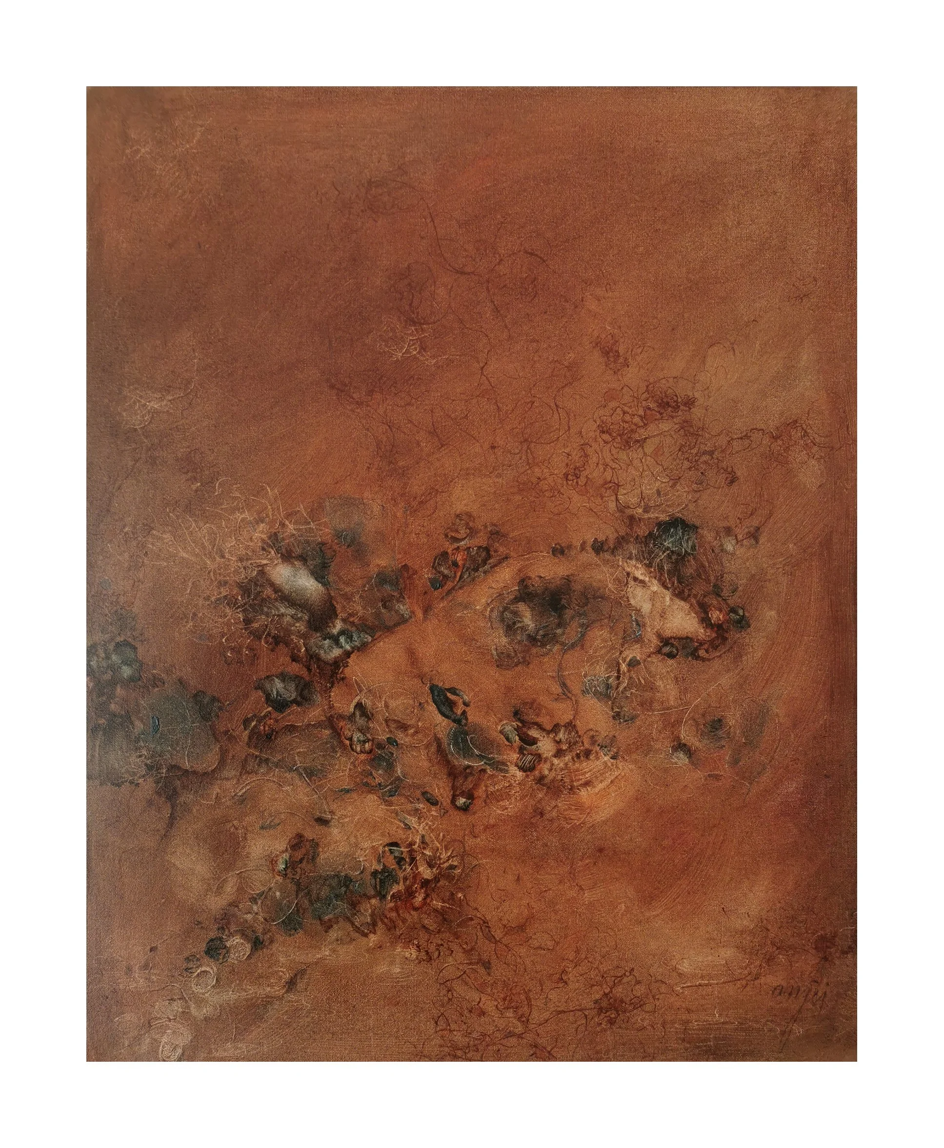 p Migrazioni mentali 2023 oilo su tela 50x40 cm .jpg