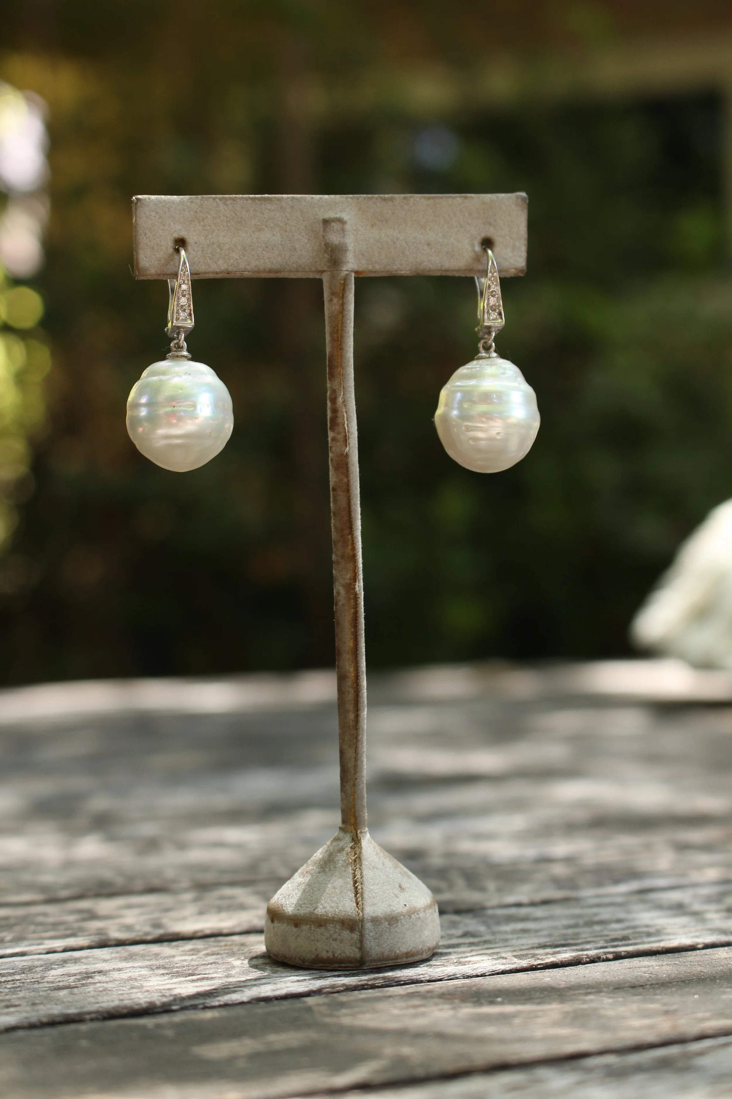 South Sea Pearl Earrings Full