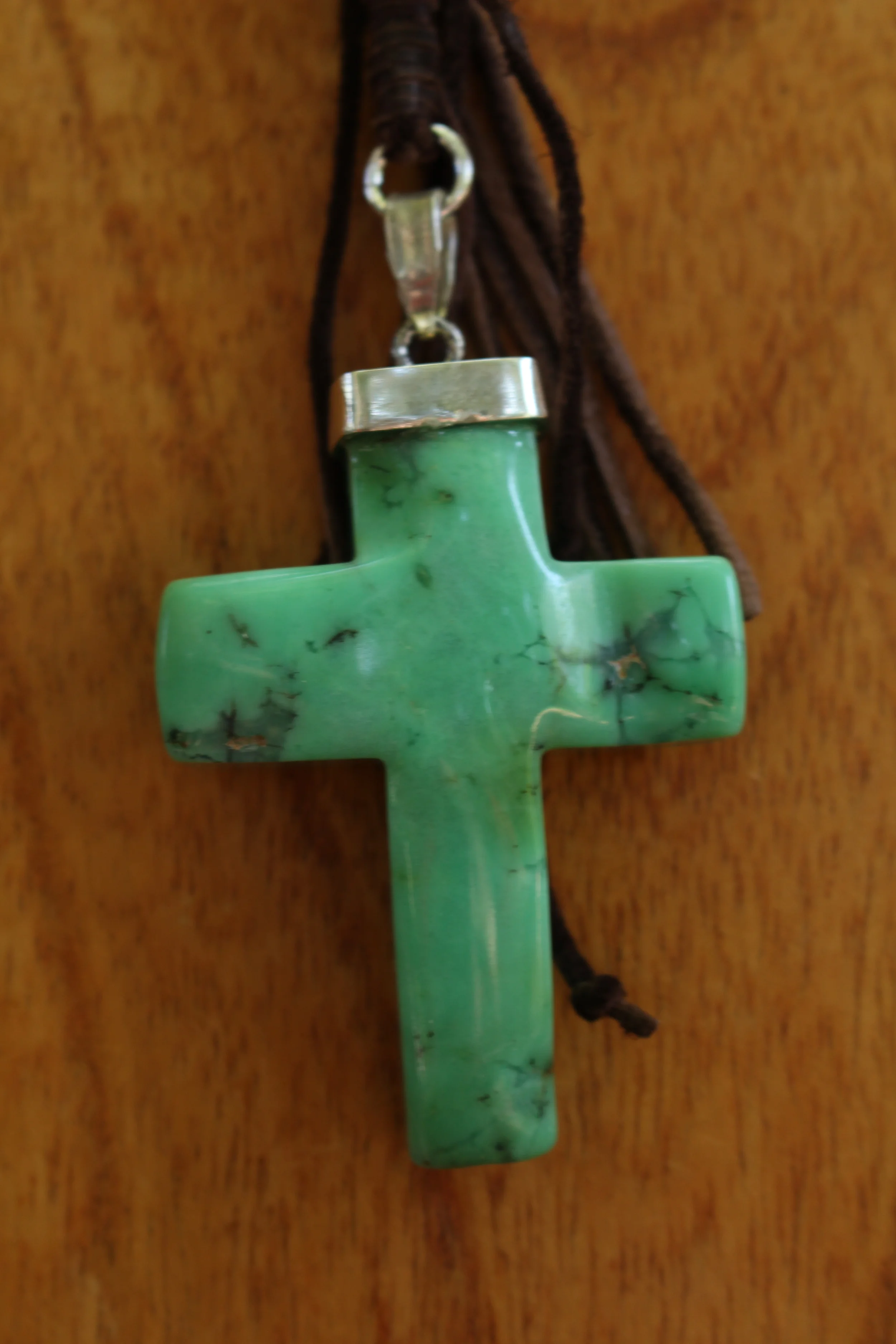 Crystaphase Cross Pendant Close Up