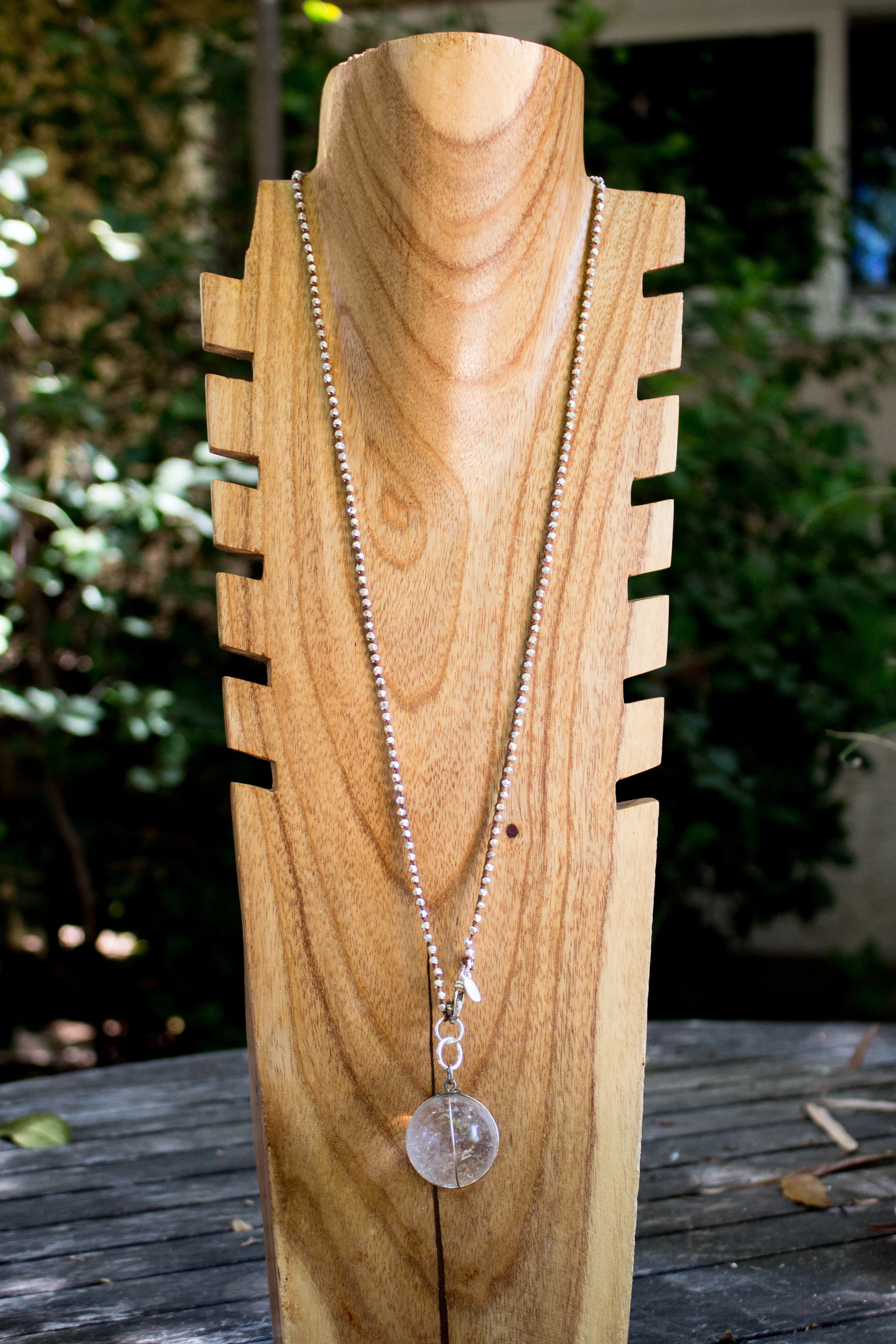 Crystal Ball Pendant Full Fron
